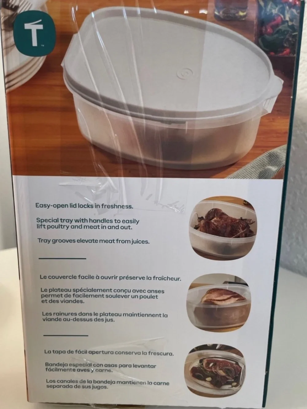 Tupperware XL Food Storage Container NIB! 1.55 Gallon/6L